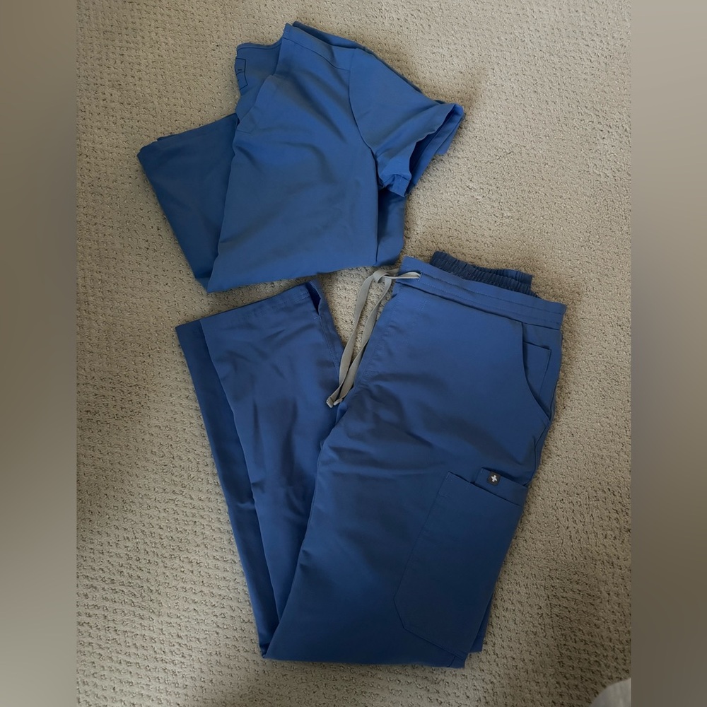 Figs scrub top and pants